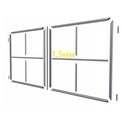  КСС Комплект Свари Сам — каркас распашных ворот из Т-профиля 1,5 мм